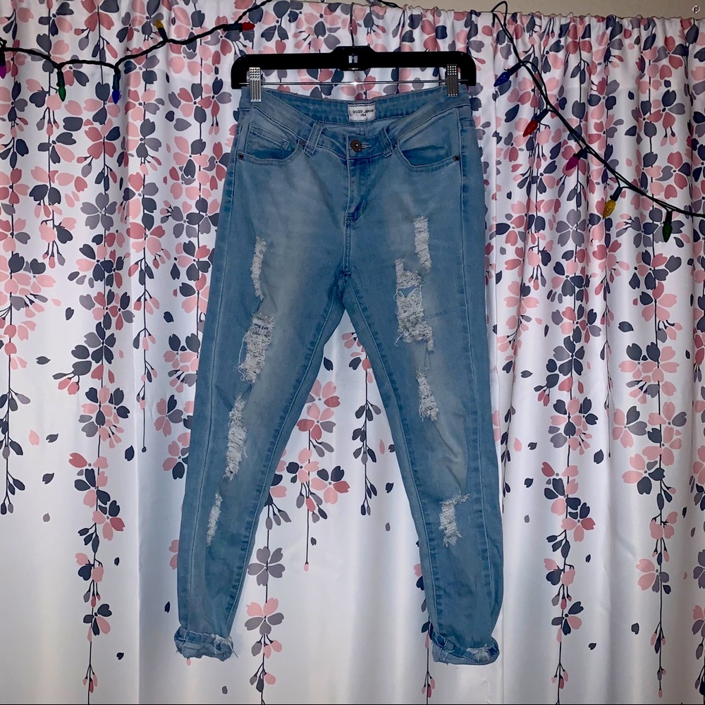 Good Jeans USA Distressed Denim